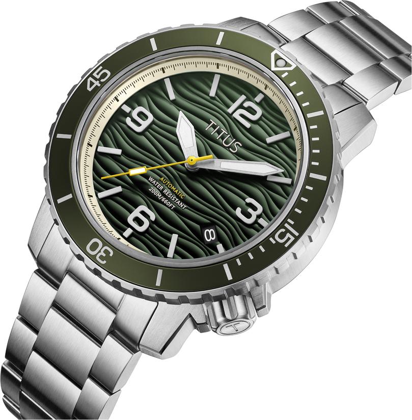 The Cape 3 Hands Date Automatic Stainless Steel Watch W06-03341-003