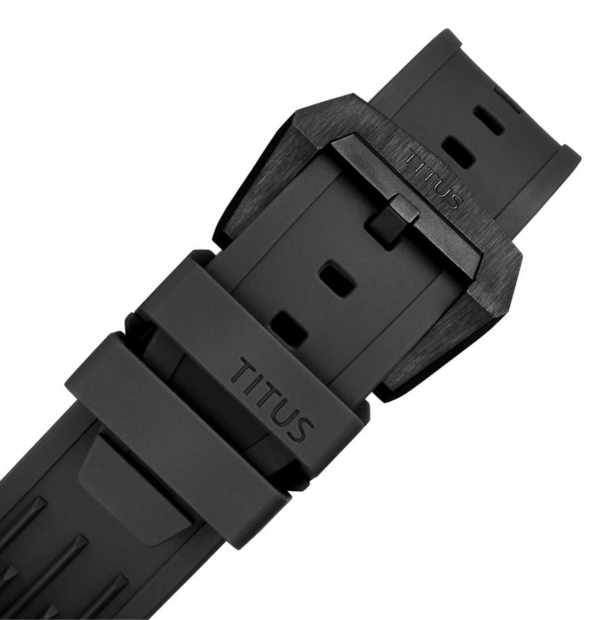 Quest Multi-Function Mechanical Silicone Watch W06-03342-001