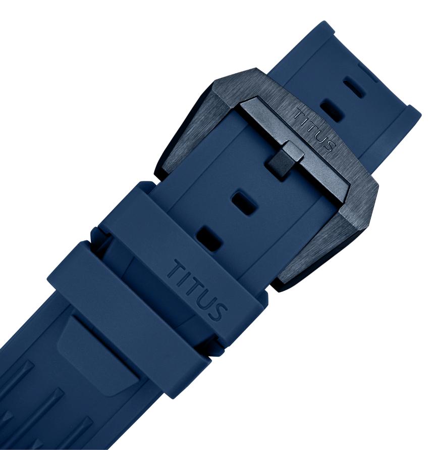 Quest多功能自動機械矽膠腕錶 W06-03342-003