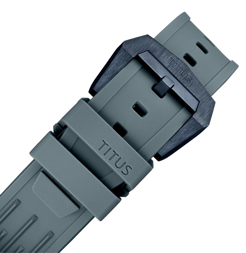 Quest多功能自動機械矽膠腕錶 W06-03342-004