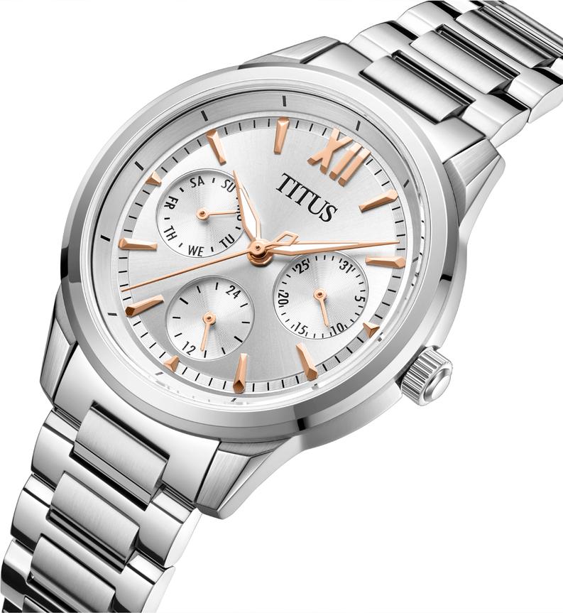Fashionista Multi-Function Quartz Stainless Steel Watch W06-03346-003