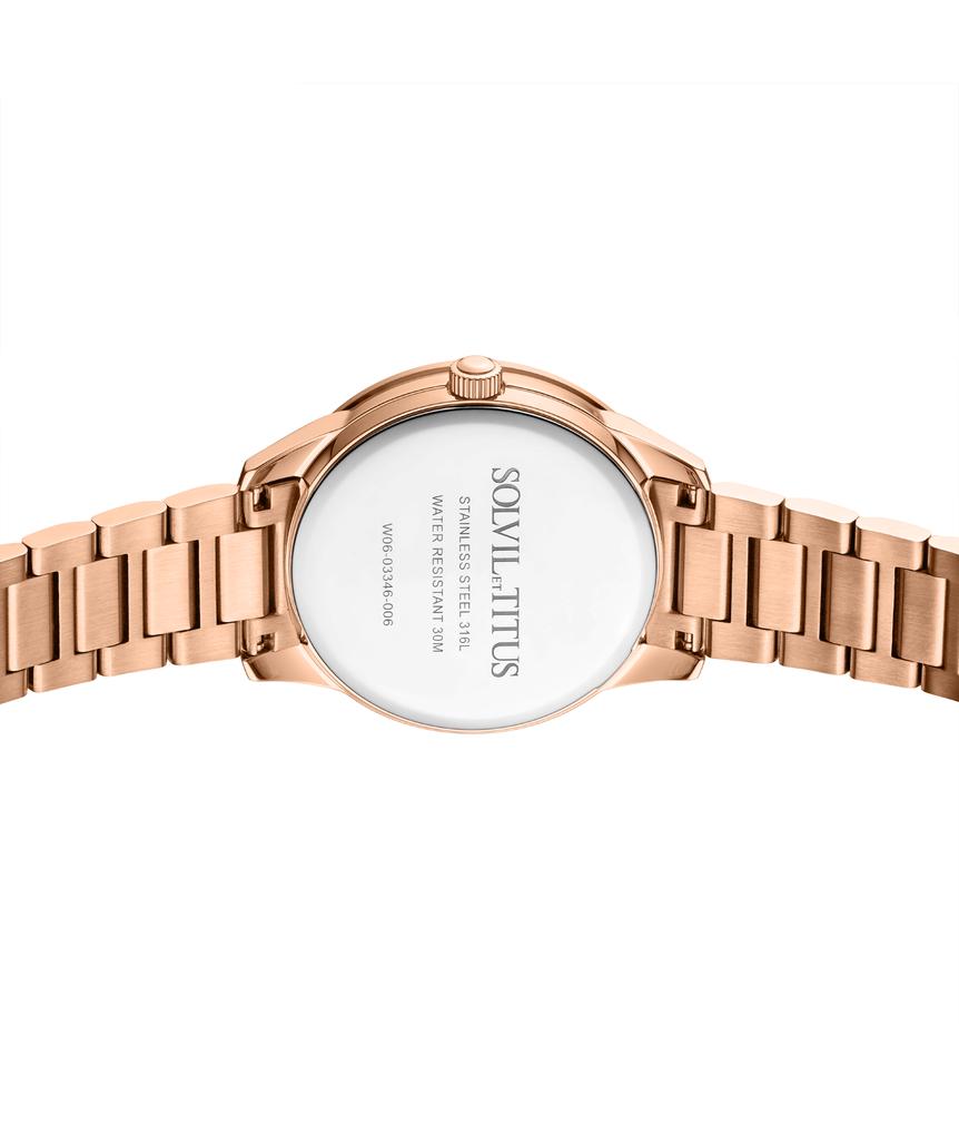 Fashionista Multi-Function Quartz Stainless Steel Watch W06-03346-006