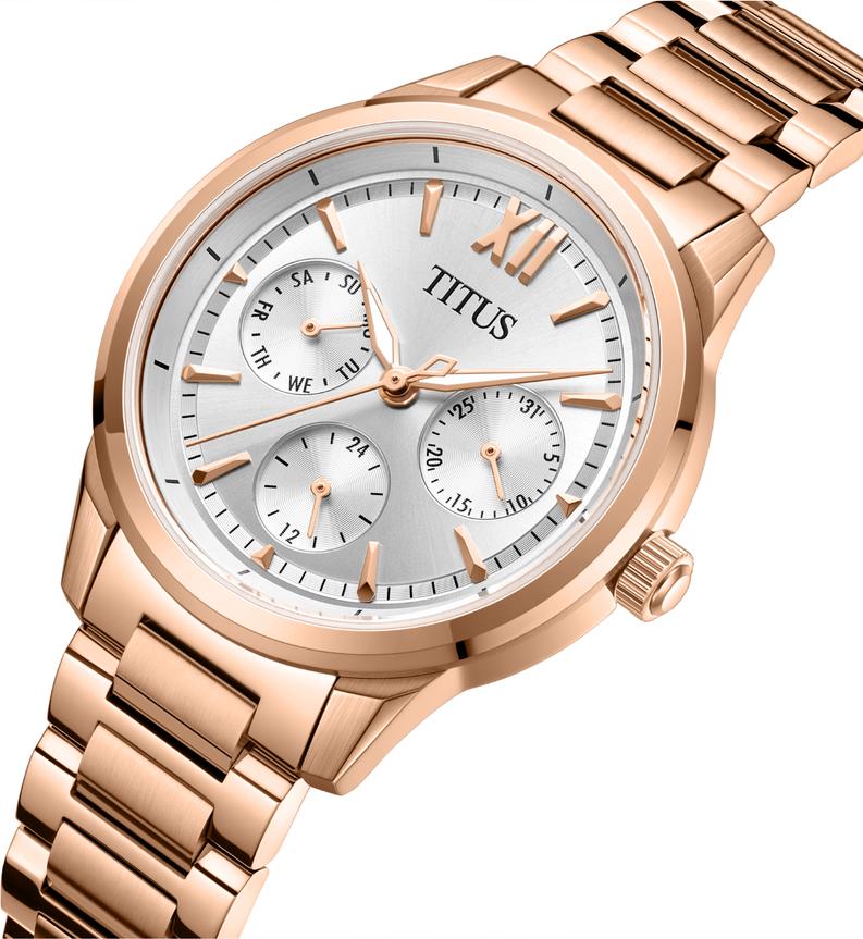 Fashionista Multi-Function Quartz Stainless Steel Watch W06-03346-006