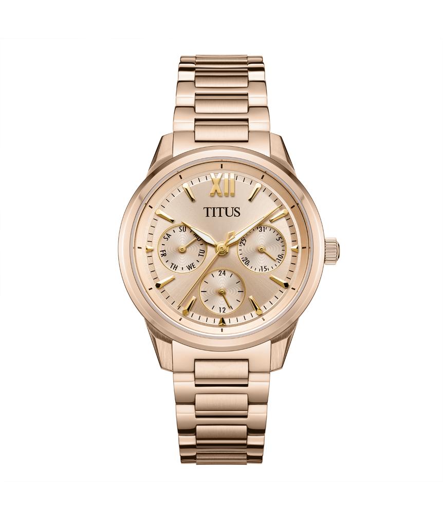 Fashionista Multi-Function Quartz Stainless Steel Watch W06-03346-007