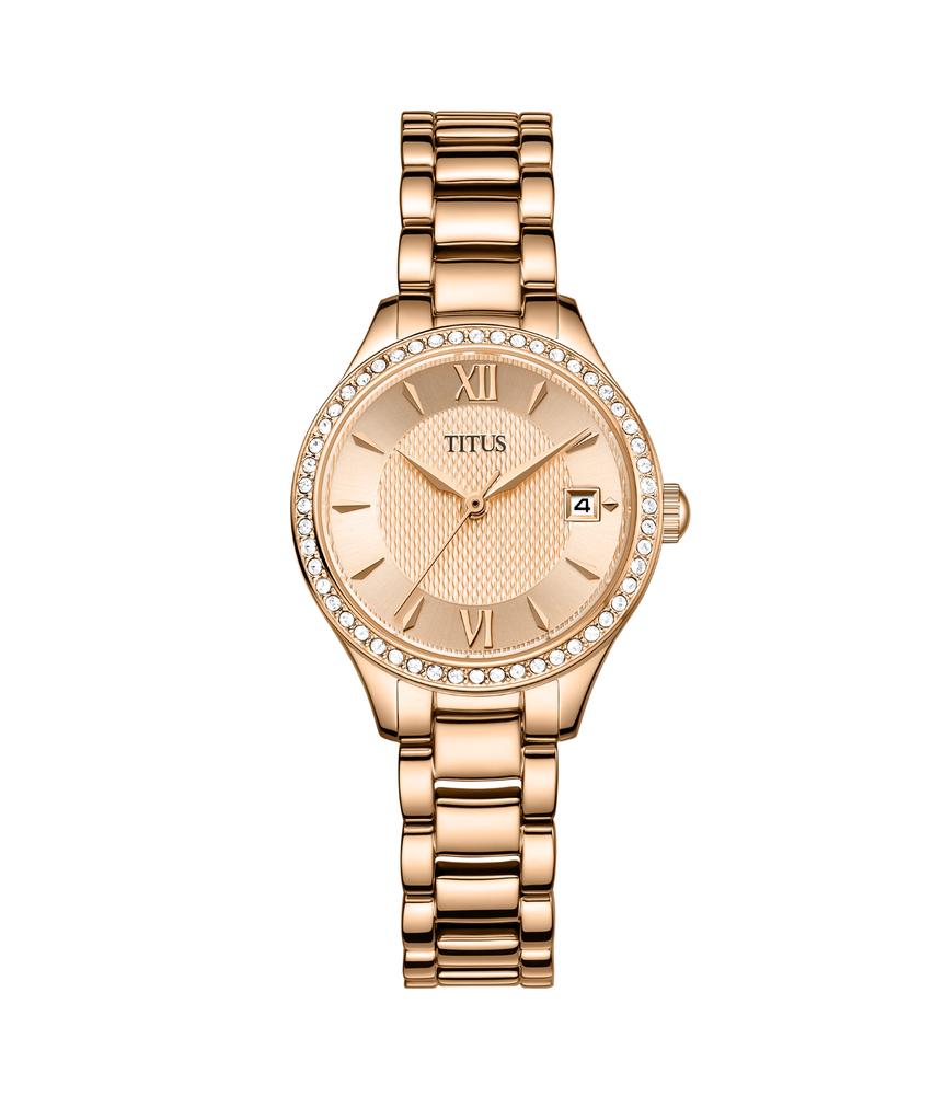 Fair Lady 3 Hands Date Quartz Stainless Steel Watch W06-03354-002