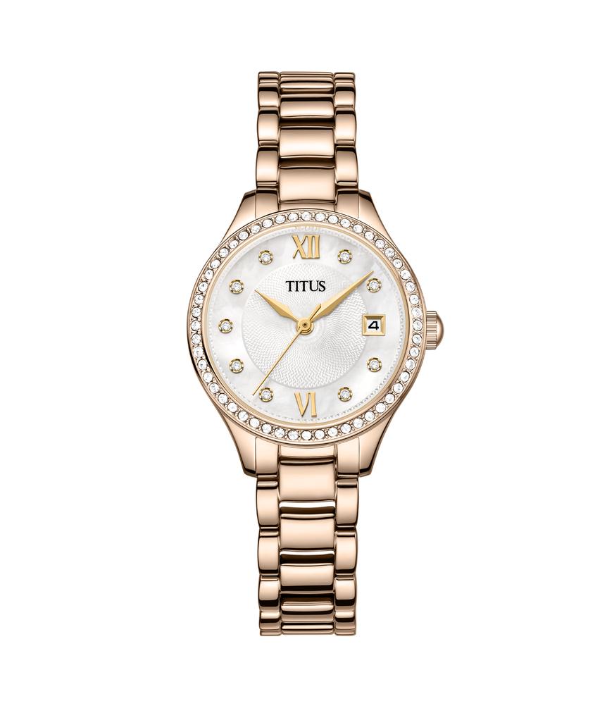 Fair Lady 3 Hands Date Quartz Stainless Steel Watch W06-03354-003