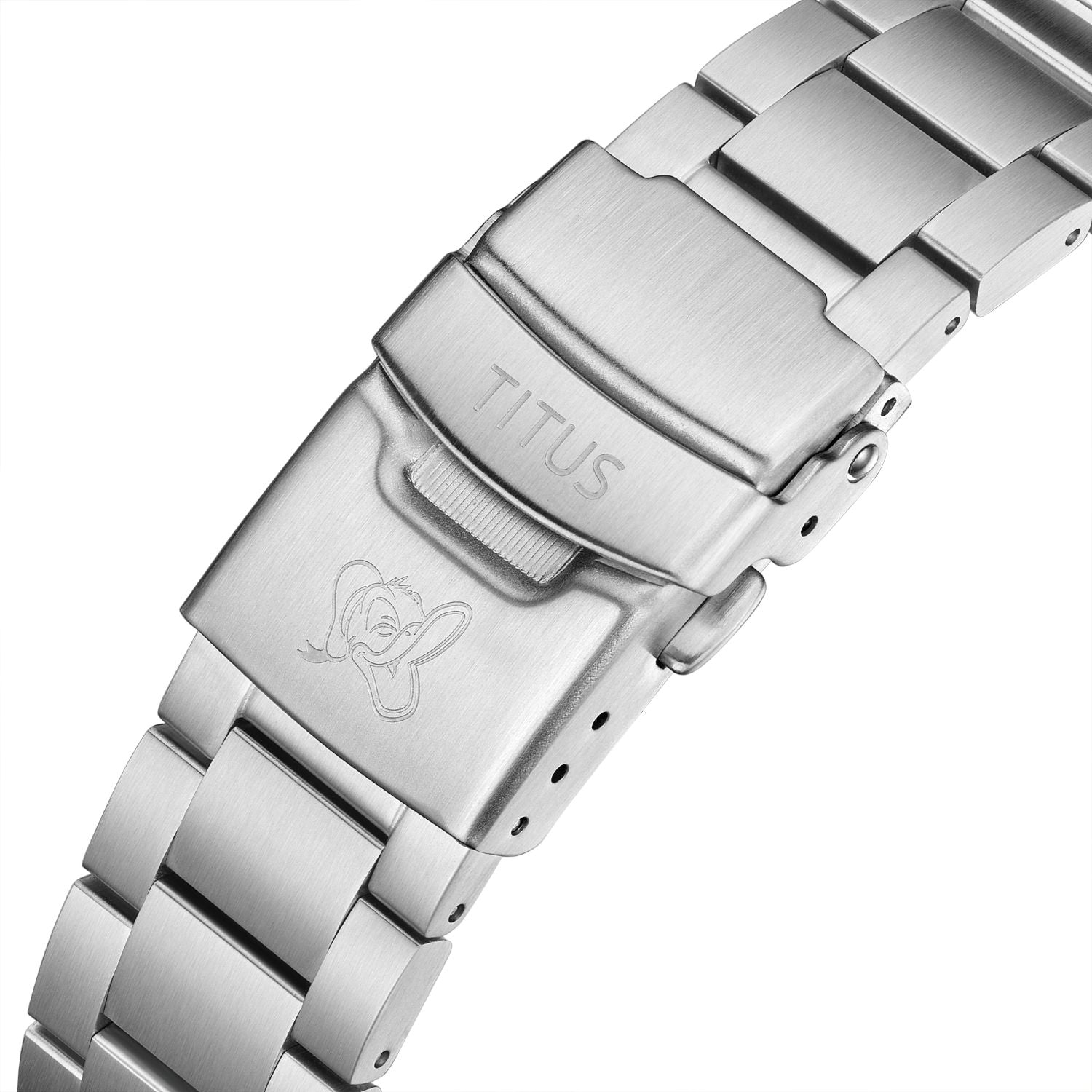 Solvil et Titus x Donald Duck 3 Hands Date Automatic Stainless Steel Watch W06-03360-001