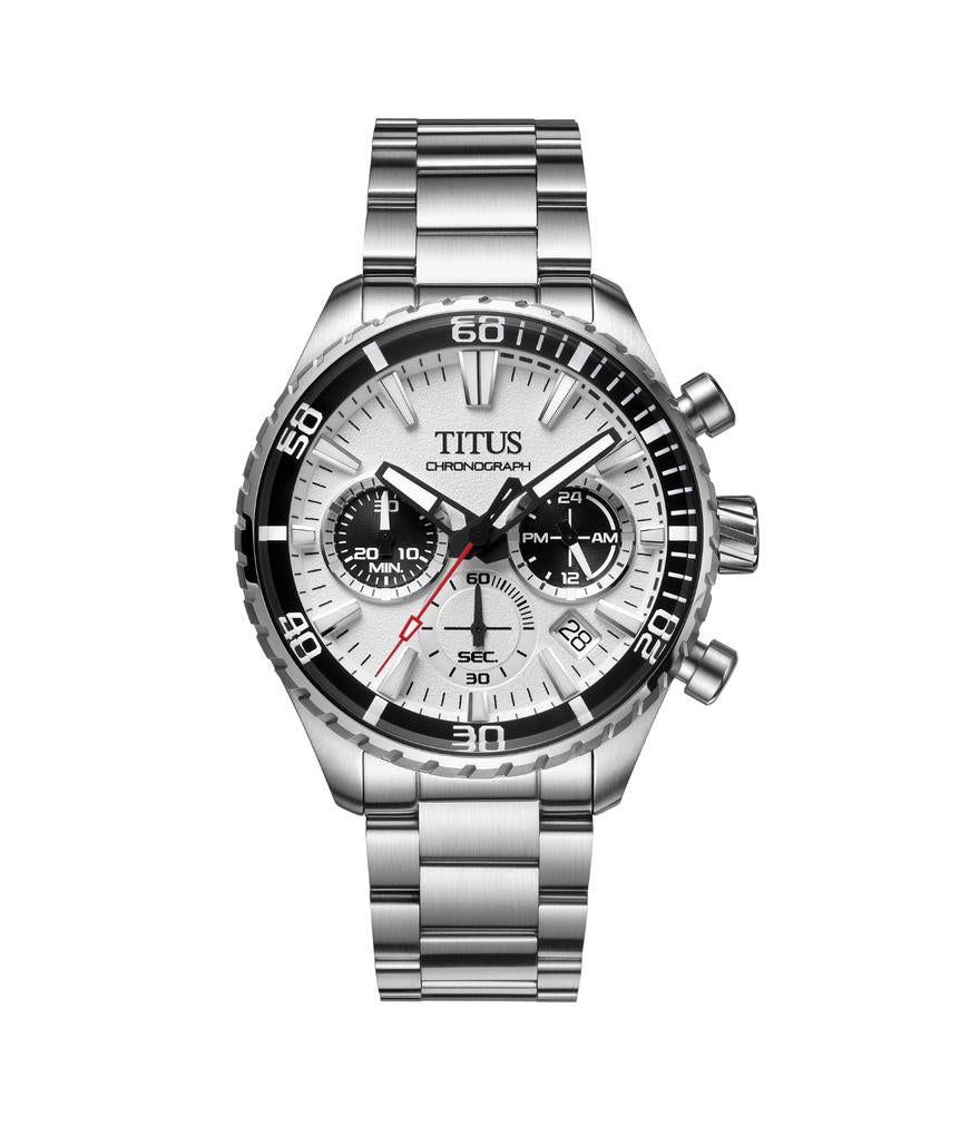 Saber Chronograph Quartz Stainless Steel Watch W06-03364-001