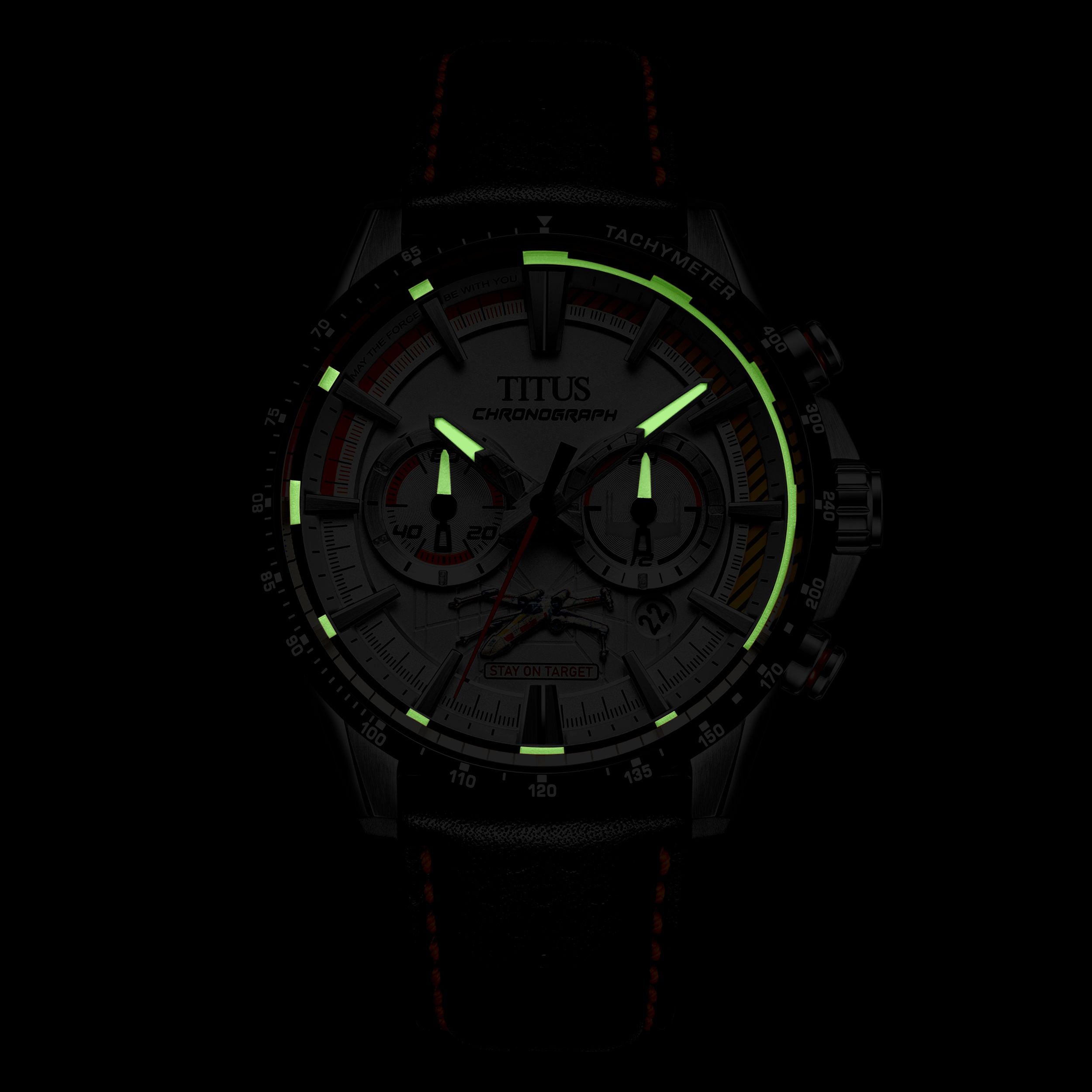Solvil et Titus x Star Wars Limited Edition Saber "Luke Skywalker" Chronograph Watch W06-03365-005