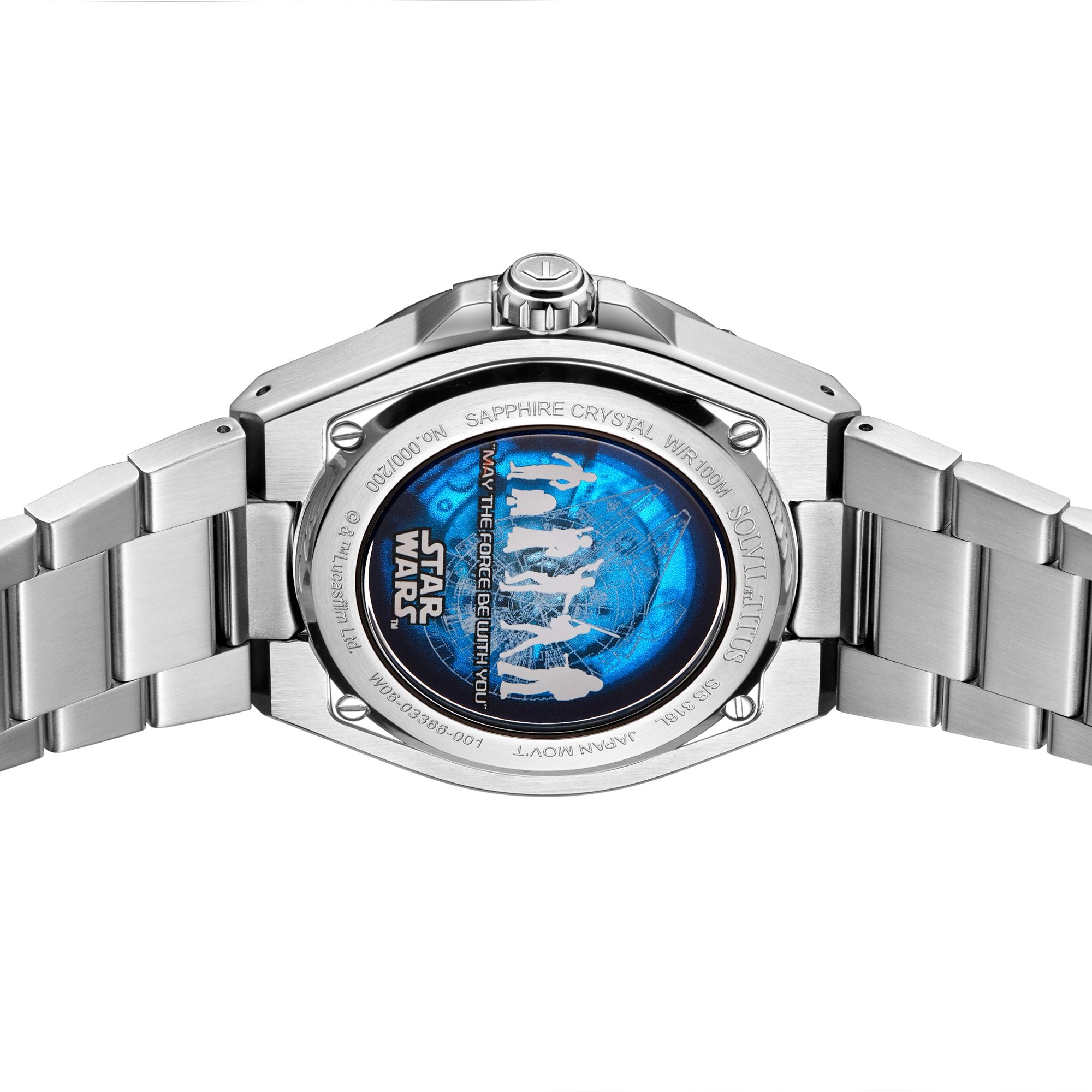 Solvil et Titus x Star Wars Limited Edition Voyager "Rebel Alliance" Automatic Mechanical Multifunction Watch W06-03366-001