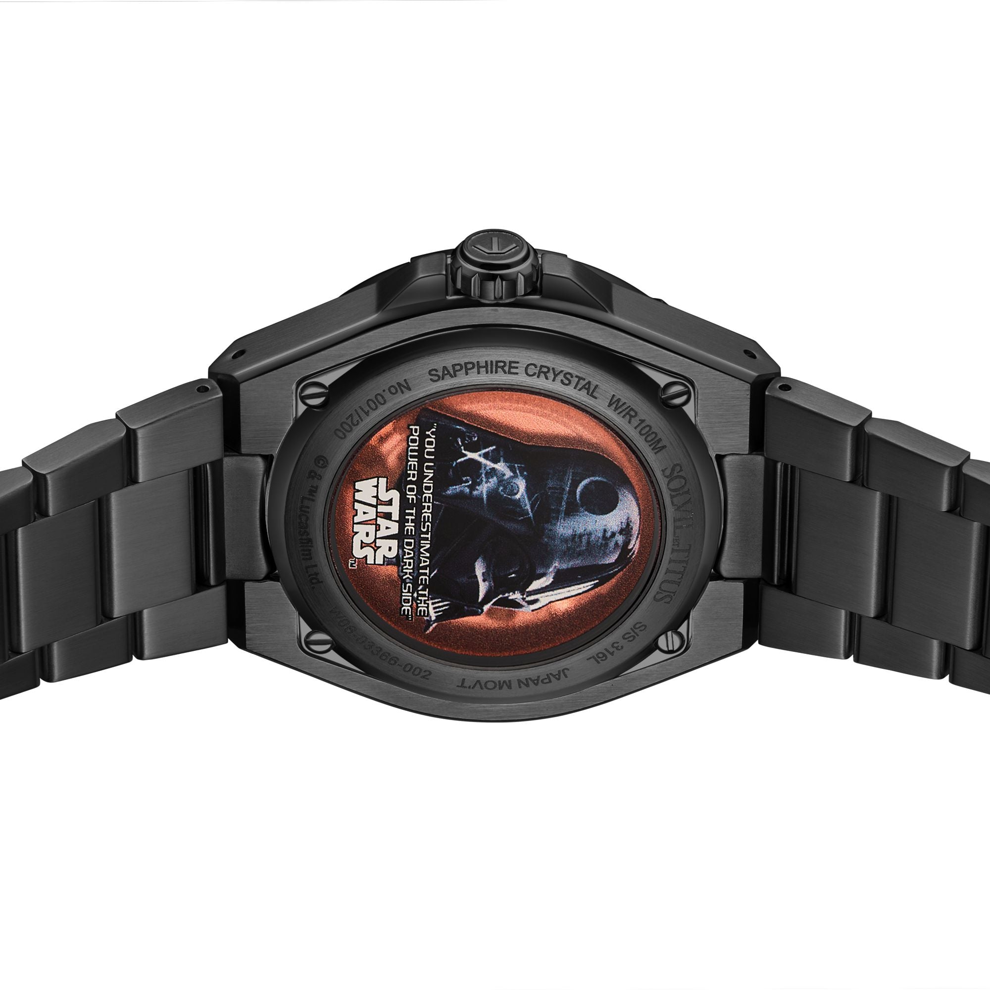 Solvil et Titus x Star Wars Limited Edition Voyager "Galactic Empire" Automatic Mechanical Multifunction Watch W06-03366-002