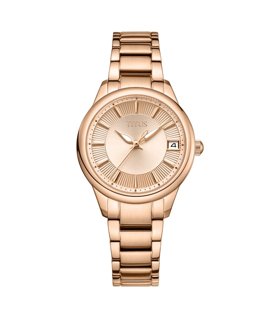 Fair Lady 3 Hands Date Quartz Stainless Steel Watch W06-03373-003