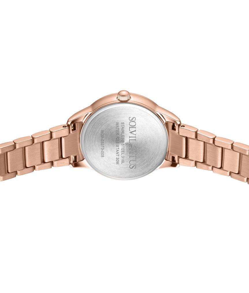 Fair Lady 3 Hands Date Quartz Stainless Steel Watch W06-03373-005
