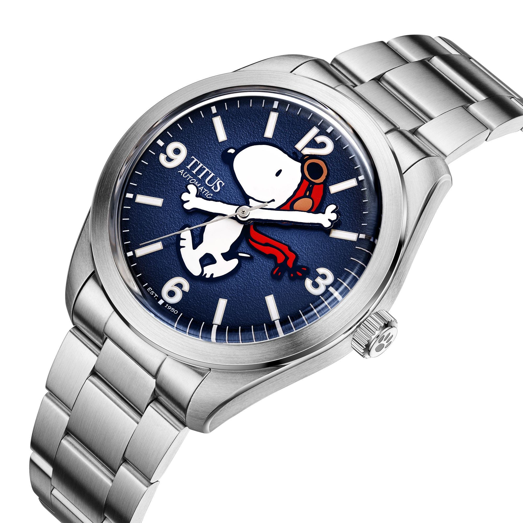 Cervus Collection <Peanuts 75th Anniversary> Limited Edition Automatic Mechanical Watch (Limited to 100 sets) W06-03381-001