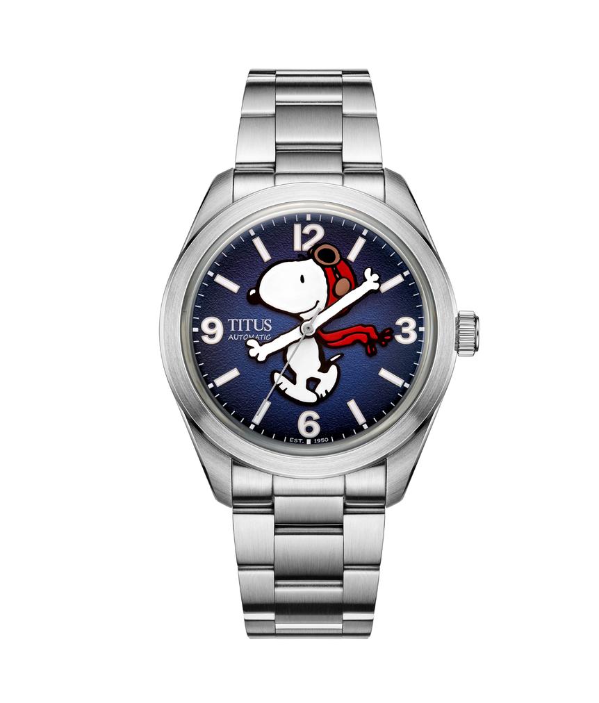 Cervus Collection <Peanuts 75th Anniversary> Limited Edition Automatic Mechanical Watch (Limited to 100 sets) W06-03381-001