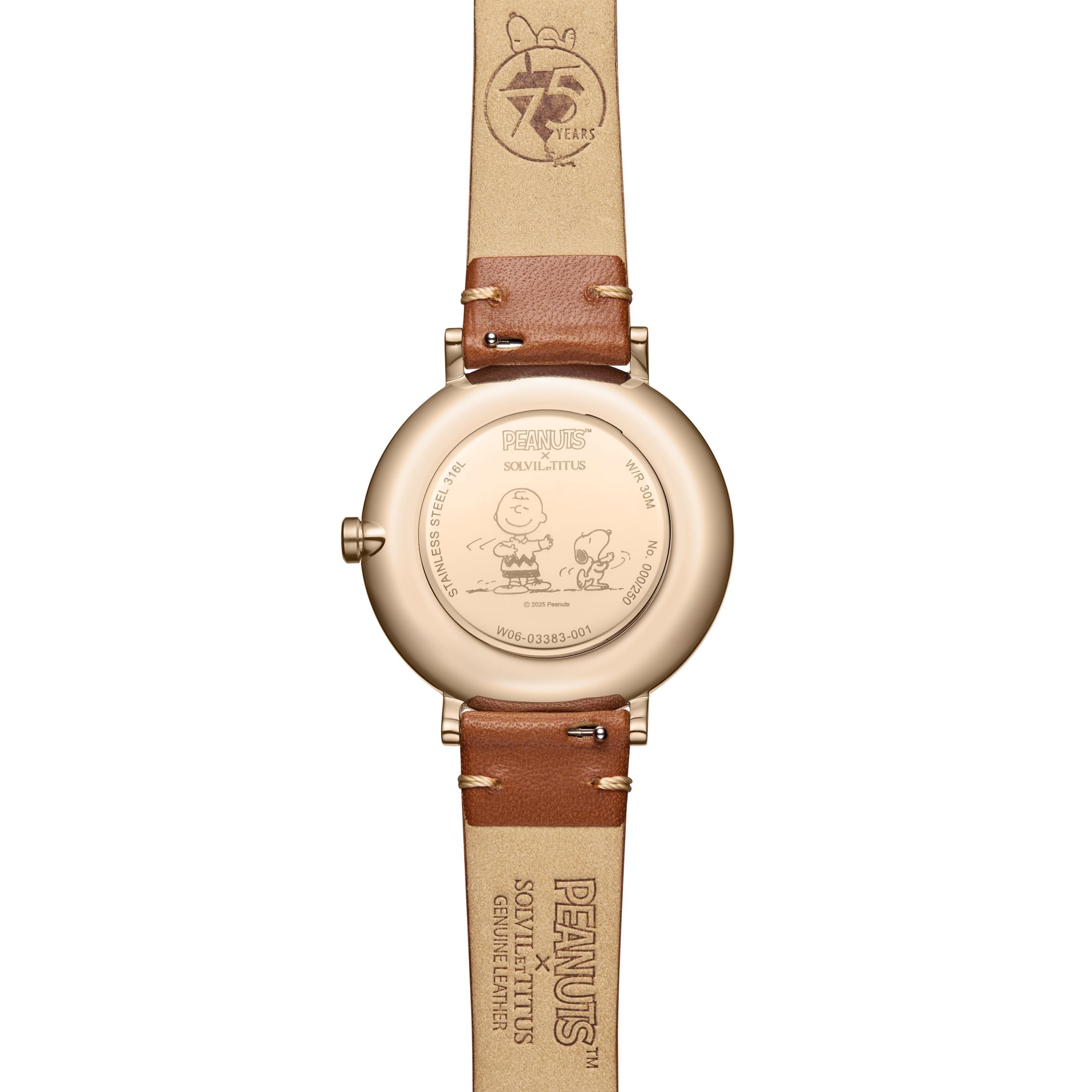 Nordic Tale Collection <Peanuts 75th Anniversary> Limited Edition Watch Set (Limited to 250 sets) W06-03383-001