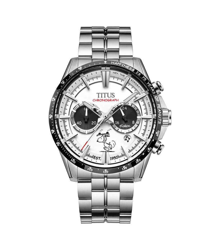 Saber Collection <Peanuts 75th Anniversary> Limited Edition Chronograph Watch (Limited to 100 pieces) W06-03390-001