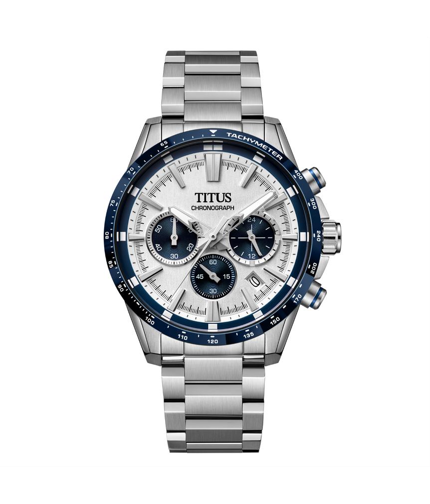 Saber計時石英不鏽鋼腕錶 W06-03401-002