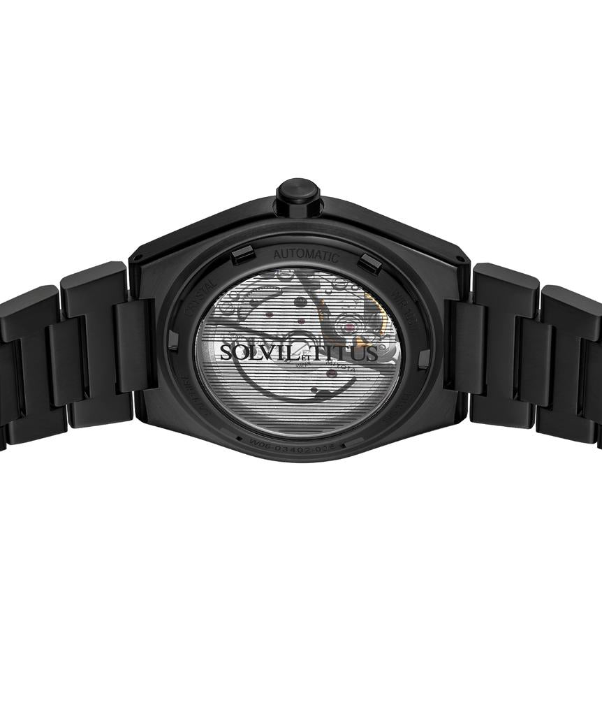 Exquisite 3 Hands Mechanical Stainless Steel Watch W06-03402-005