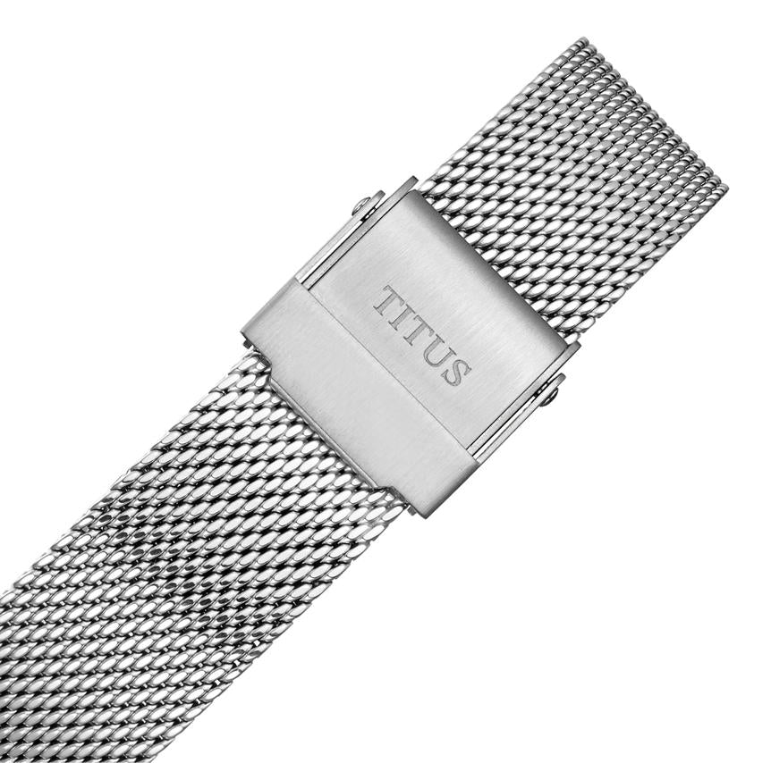 Fashionista多功能晝夜顯示石英不鏽鋼腕錶 W06-03404-004