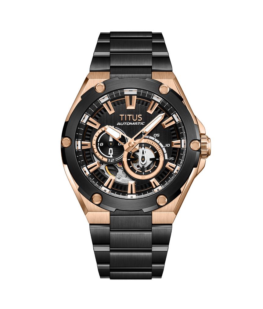 Voyager多功能自動機械不鏽鋼腕錶 W06-03410-003