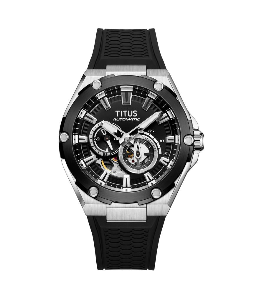 Voyager多功能自動機械不鏽鋼腕錶 W06-03410-004