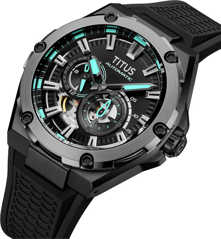 Voyager Multi-Function Mechanical Silicon Watch W06-03410-008