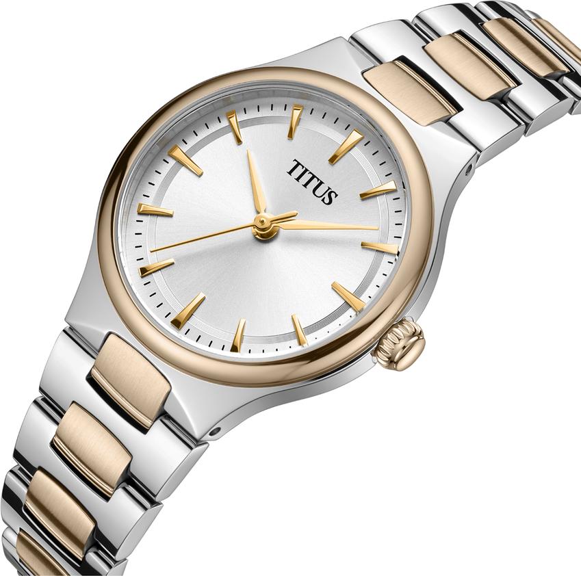 Fair Lady三針石英不鏽鋼腕錶 W06-03411-002