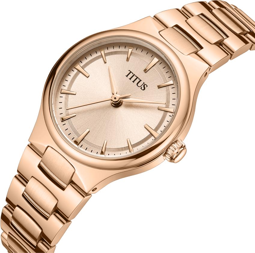 Fair Lady三針石英不鏽鋼腕錶 W06-03411-004