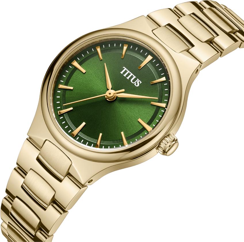 Fair Lady三針石英不鏽鋼腕錶 W06-03411-006