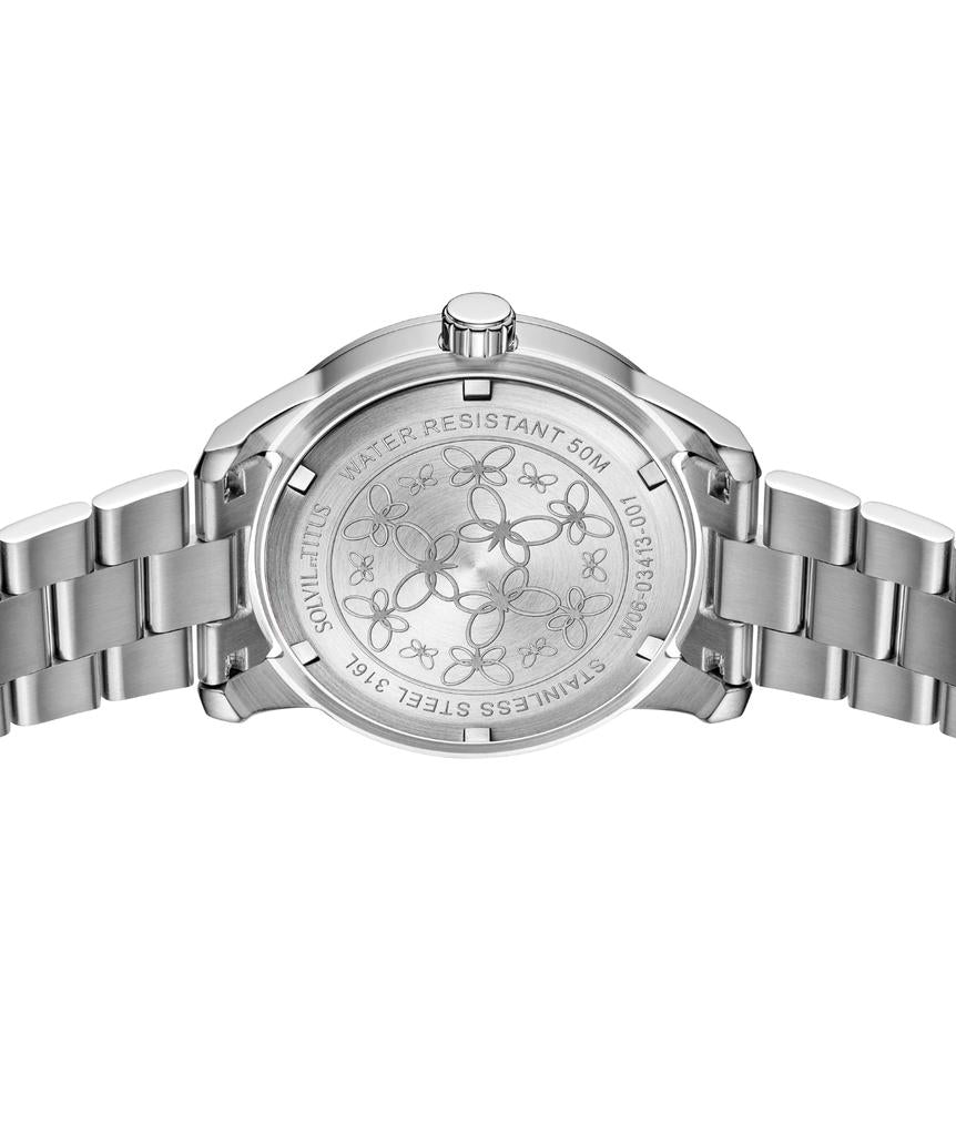 Aspira多功能石英不鏽鋼腕錶 W06-03413-001