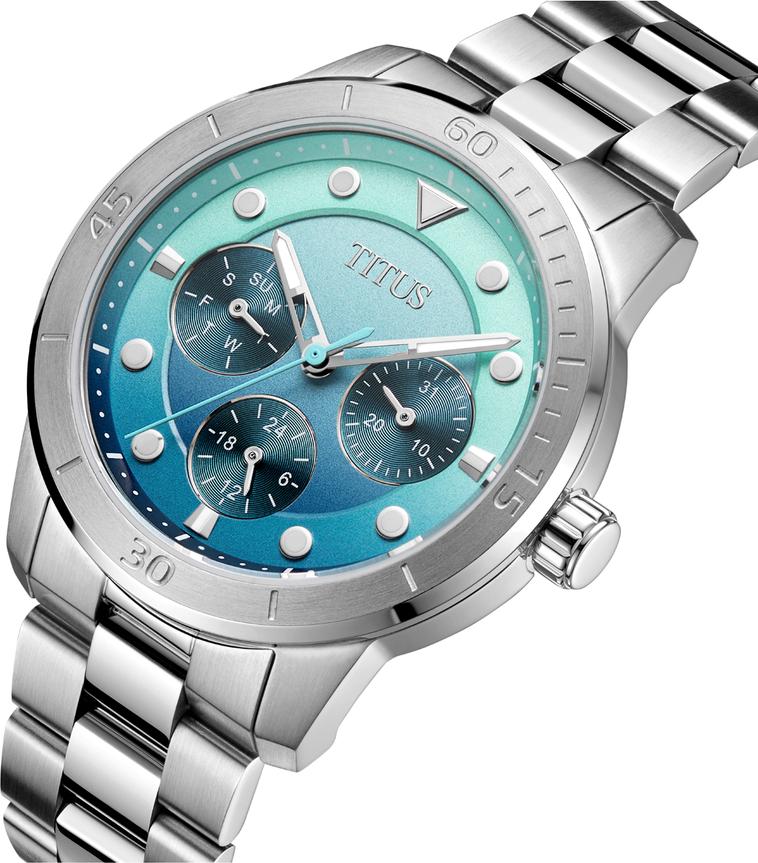 Aspira Multi-Function Quartz Stainless Steel Watch W06-03413-001