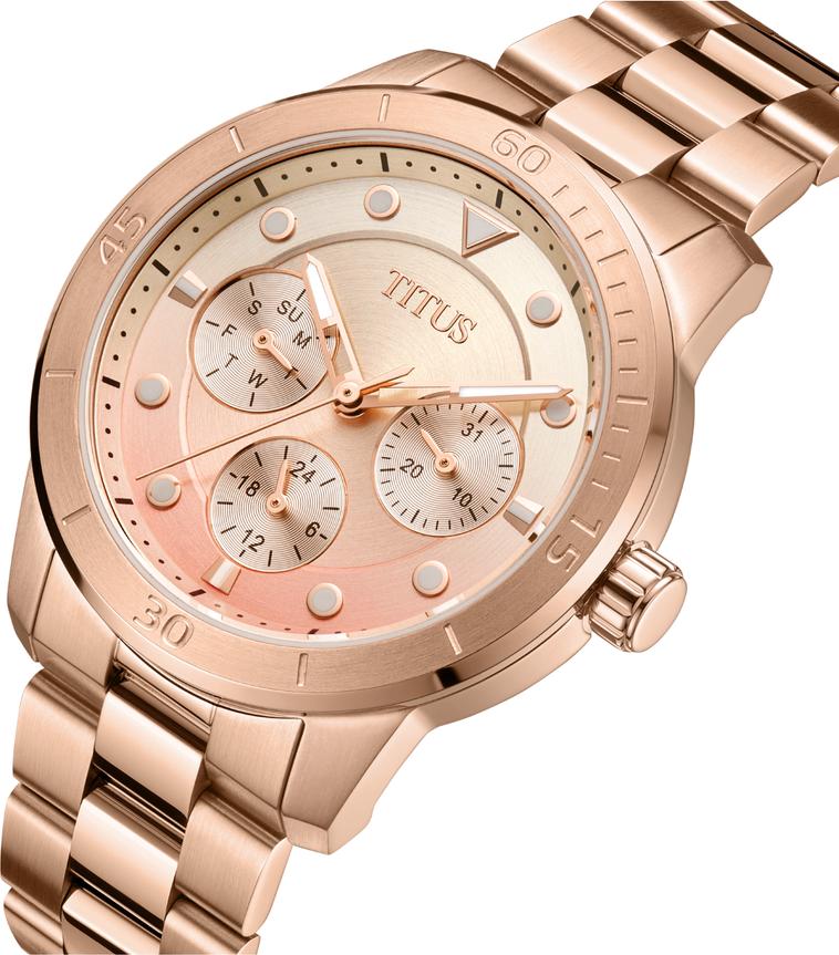 Aspira Multi-Function Quartz Stainless Steel Watch W06-03413-004