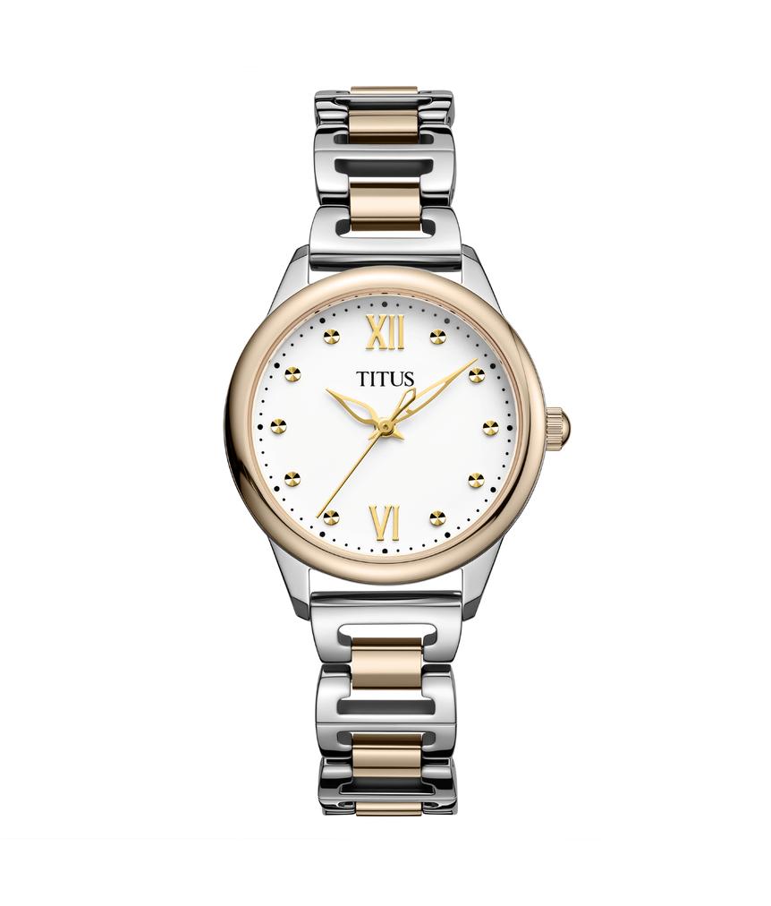 Fashionista三針石英不鏽鋼腕錶 W06-03425-003