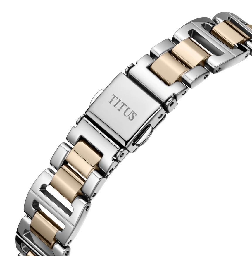 Fashionista三針石英不鏽鋼腕錶 W06-03425-003