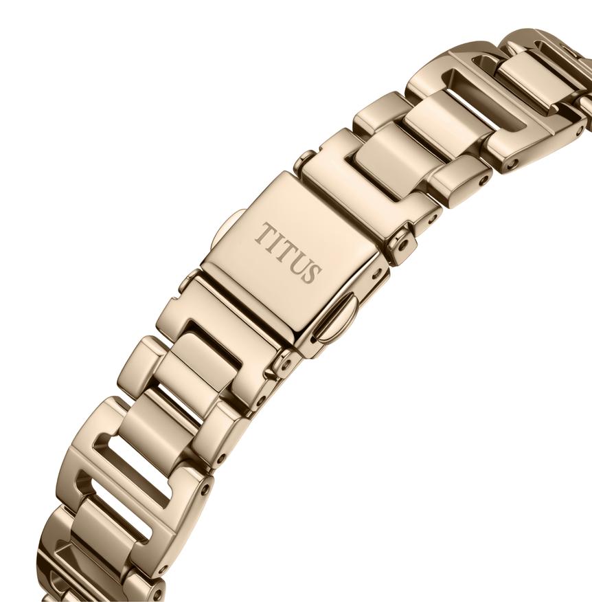 Fashionista三針石英不鏽鋼腕錶 W06-03425-004