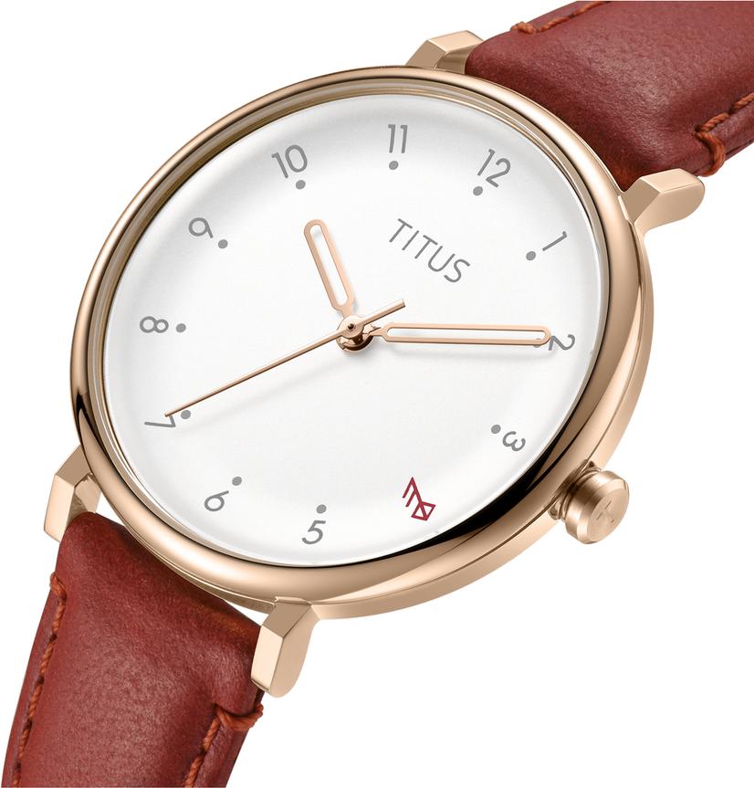 Nordic Tale 3 Hands Quartz Leather Watch W06-03161-002