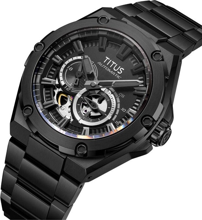 Voyager多功能自動機械不鏽鋼腕錶 W06-03343-007