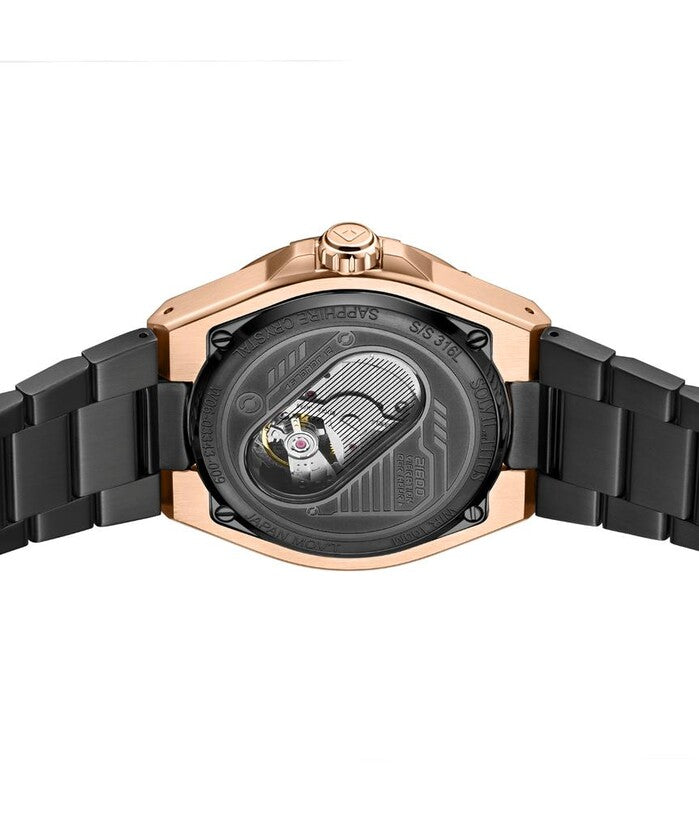 Voyager多功能自動機械不鏽鋼腕錶 W06-03343-009