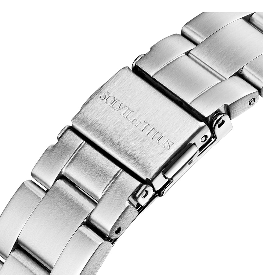 Modernist Chronograph Quartz Stainless Steel Watch W06-03276-001