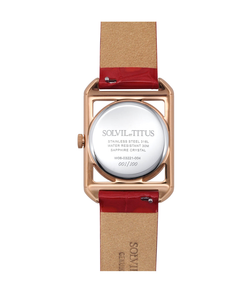 Vintage 3 Hands Quartz Leather Watch W06-03221-004