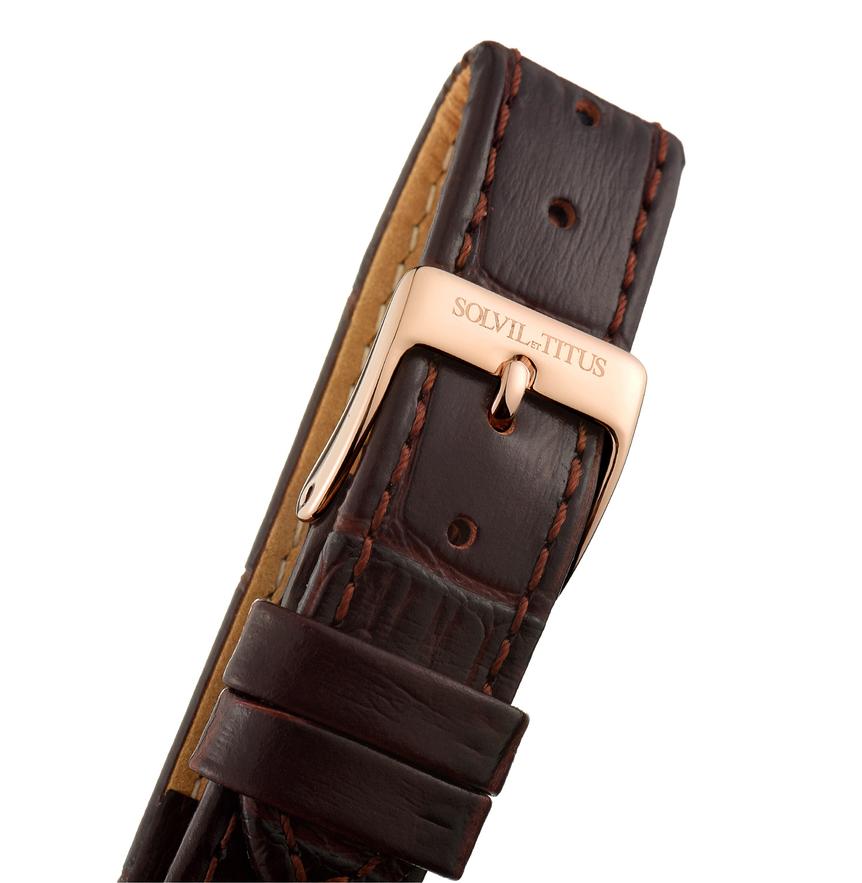 Classicist Multi-Function Quartz Leather Watch W06-03022-002