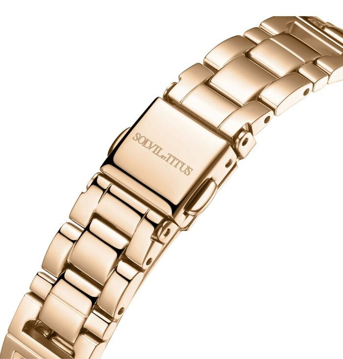 Barista 3 Hands Date Quartz Stainless Steel Watch W06-03326-010