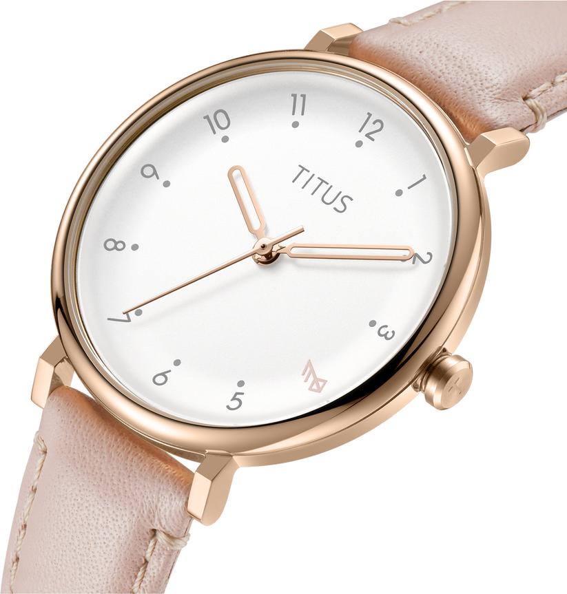 Nordic Tale 3 Hands Quartz Leather Watch W06-03161-003