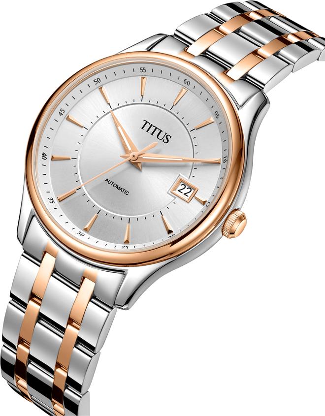 Classic 3 Hands Date Automatic Stainless Steel Watch W06-03272-004