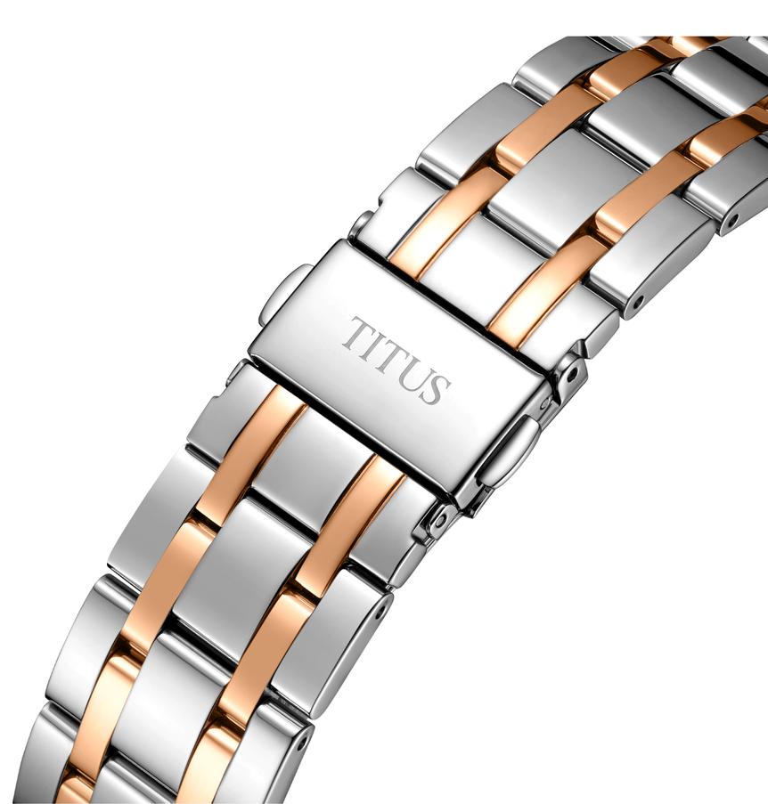 Classic 3 Hands Date Automatic Stainless Steel Watch W06-03272-004