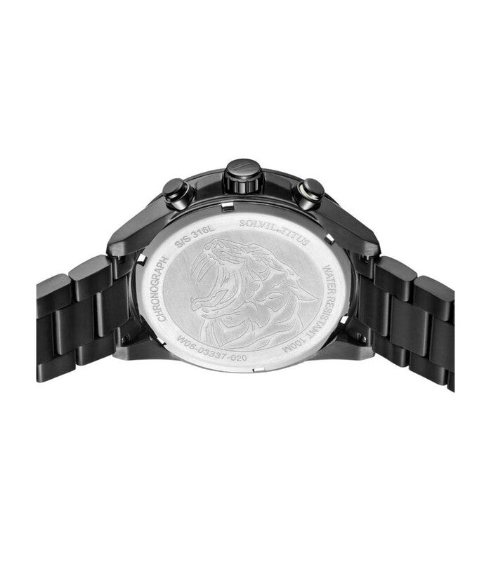 Saber計時石英不鏽鋼腕錶 W06-03337-020