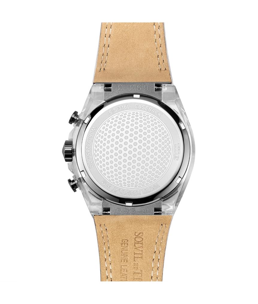 Modernist Chronograph Quartz Leather Watch W06-03285-014