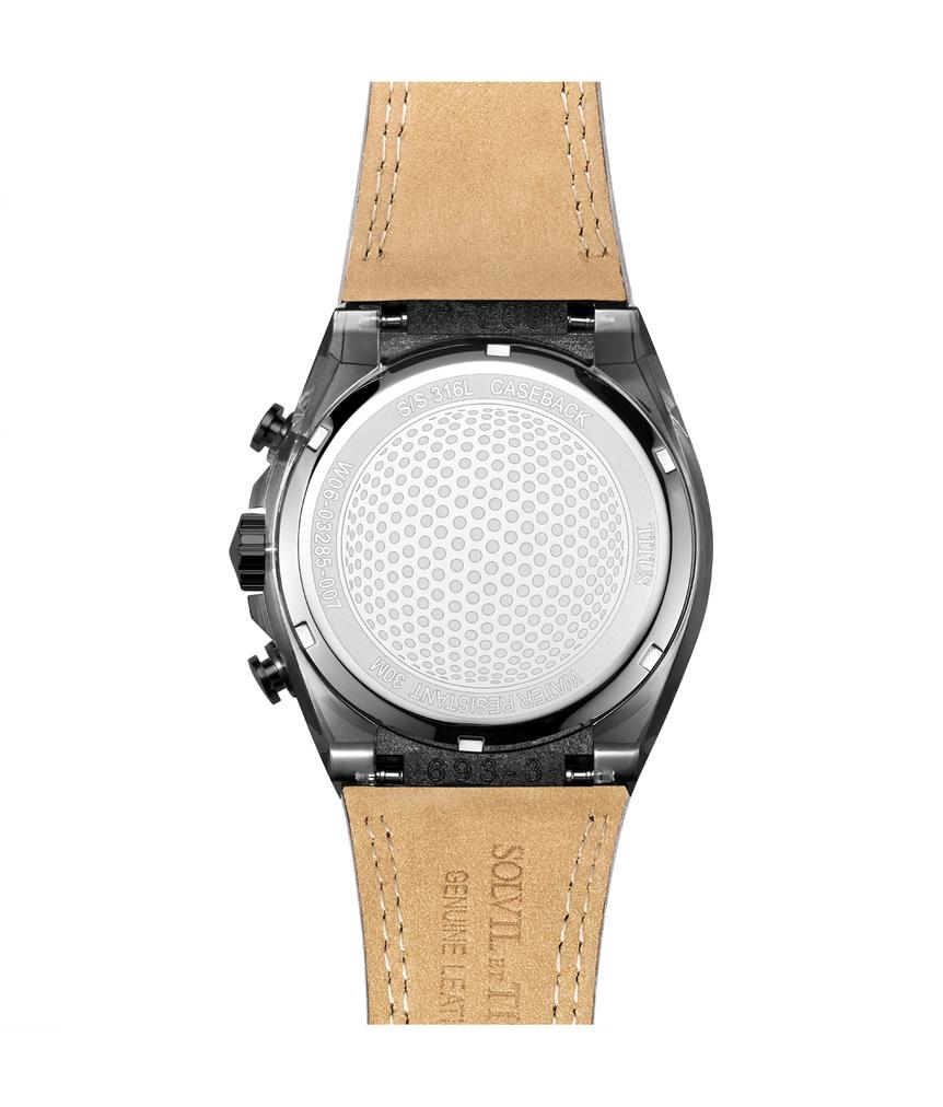 Modernist Chronograph Quartz Leather Watch W06-03285-007