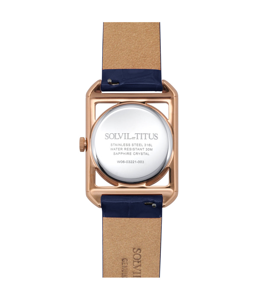 Vintage 3 Hands Quartz Leather Watch W06-03221-003